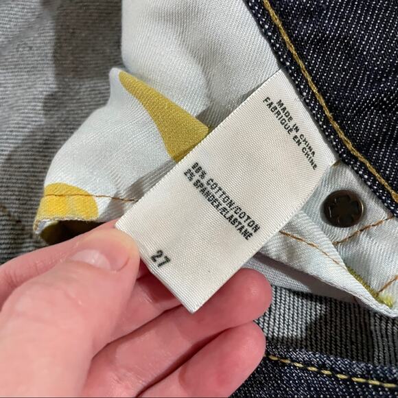 Lucky Brand Dark Wash Lola Boot Mid Rise Bootcut Jeans Size 4 - Picture 8 of 11